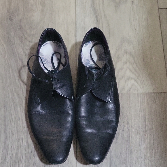 Ted Baker Classic Black Men's Dress Shoes - Picture 1 of 3